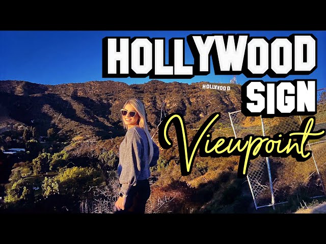 Best Places to See the Hollywood Sign Lake Hollywood Park Walking Tour 🇺🇸 LA, CA, USA 4K HDR