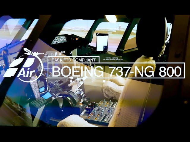 Simulador Boeing 737-800 NG EASA FTD Compliant | One Air