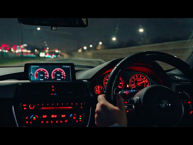 BMW 340i Night Drive | Ultra High Quality Sound