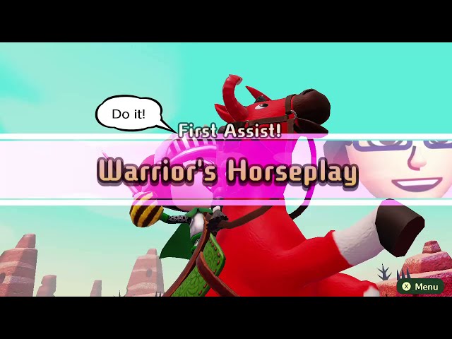 Warrior's Horseplay [Miitopia]