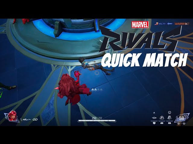 Marvel Rivals Quick Match Scarlet Witch Gameplay Season 0