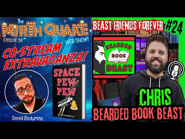 Booktube Shenanigans! Book Beast and The MIRTH QUAKE Talking Storytelling and Creativity!