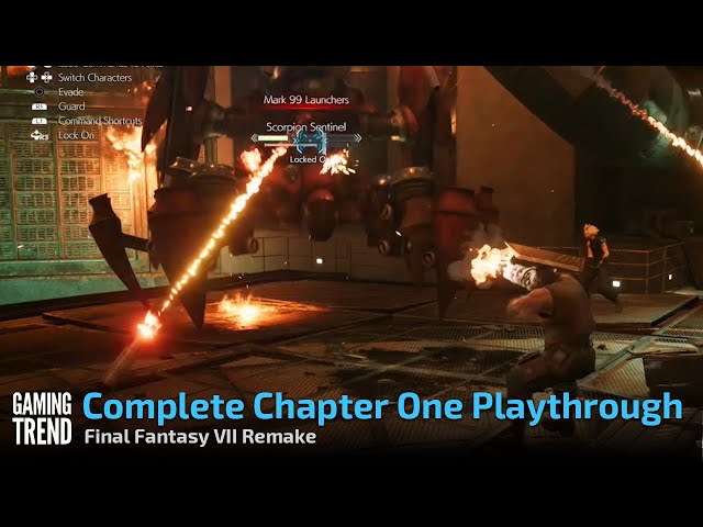 Final Fantasy VII Remake -- Chapter One Playthrough