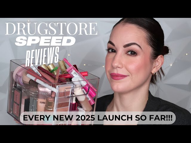 DRUGSTORE Speed Reviews | EVERYTHING NEW!