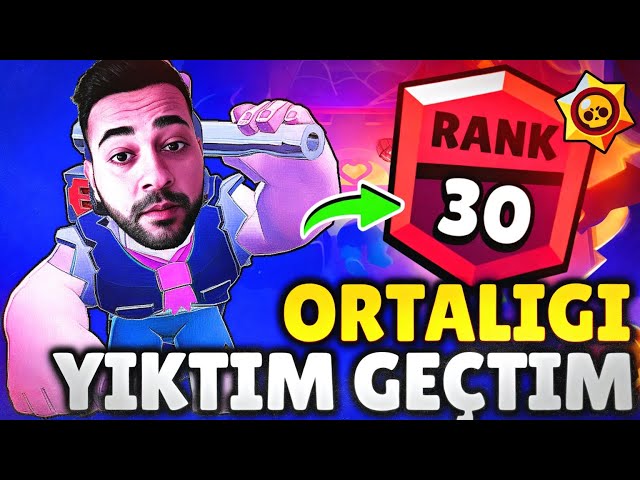 DUVARLARI YIKTIM GEÇTİM ! FRANK RÜTBE KASIYORUZ ! BRAWL STARS