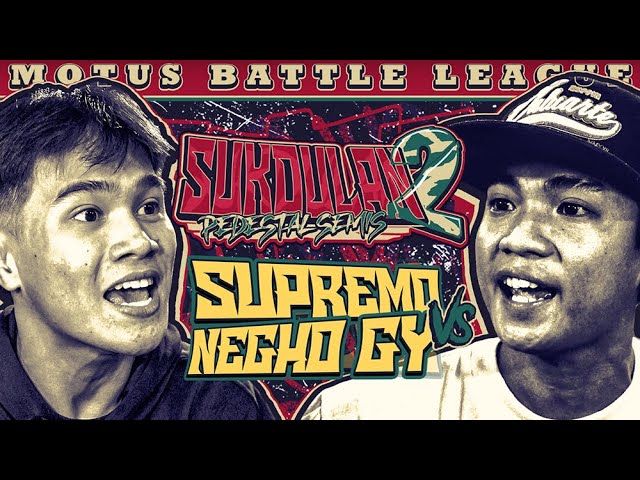 Motus Battle - Supremo vs Negho Gy | Pedestal 2 Semis 🏆