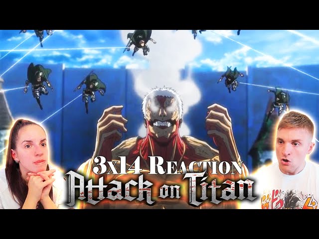 Le LANCE FULMINE! - Attack on titan ep 3x14 - Reaction ITA