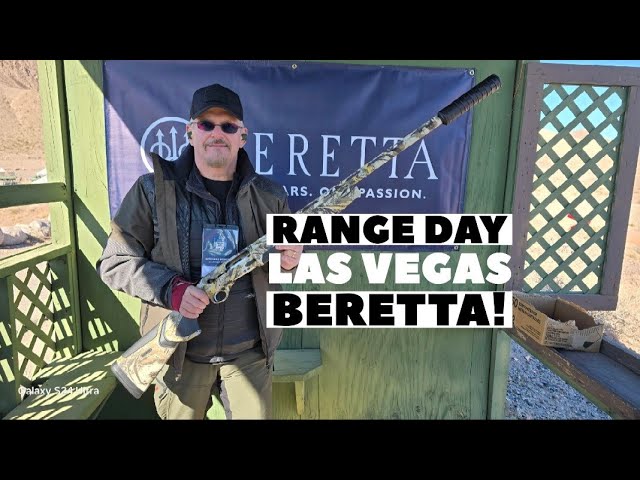 On tire au Range Day chez Beretta USA Las vegas #lasvegas