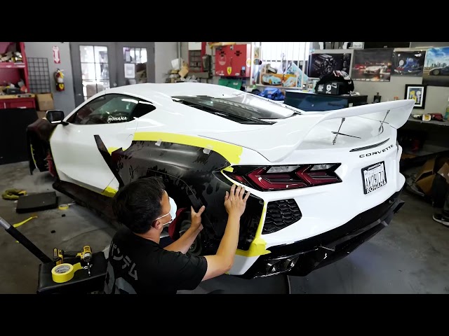 Car Build Project  | Pandem Rocket Bunny Rohana Corvette C8