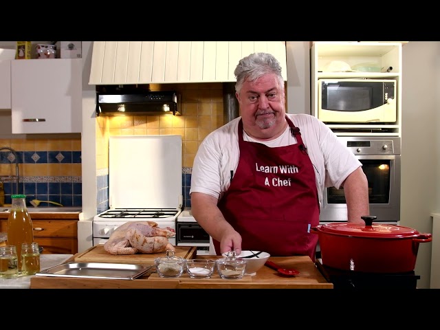 Poulet cocotte grand-mère et ses pommes de terre Parmentier