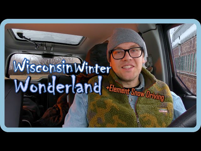 Filming Wisconsin Winter Wonderland | Element Blizzard Cruise #snowday