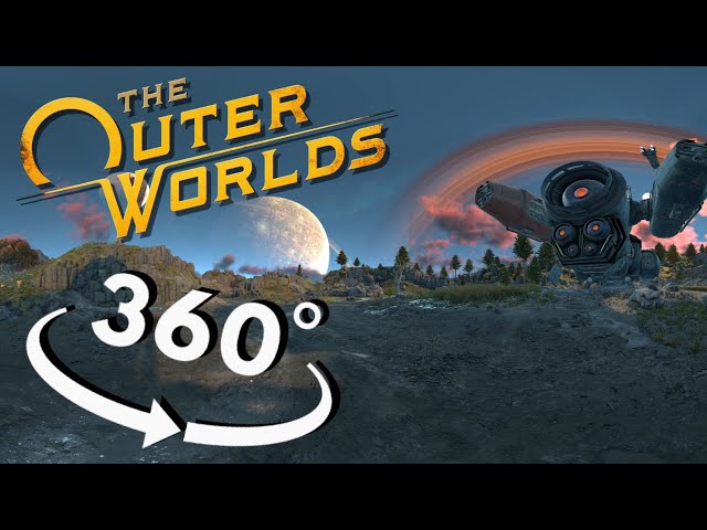 The Outer Worlds In VR 360° Virtual Reality Gameplay Video For Oculus Rift, Quest, HTC Vive, PSVR