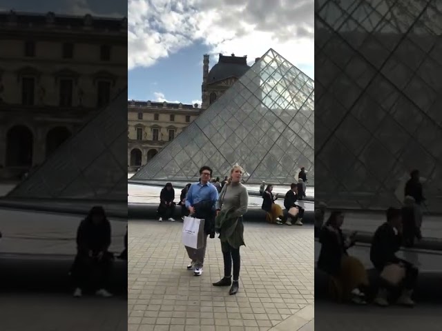 Paris France museum Louvre  #shorts #paris #louvre #museum #france #usa #efzg #croatia #unizg #mdie