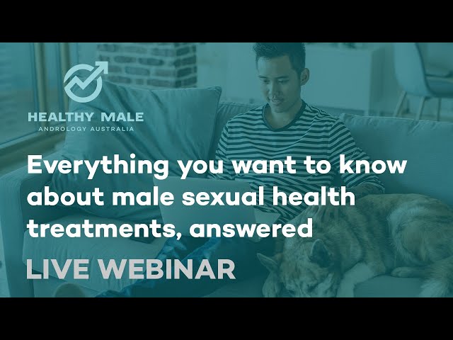 Everything you want to know about male sexual health treatments | Healthy Male Men's Health Week