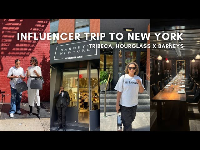 Exclusive Hourglass Barneys Tour: Influencer NYC Beauty Trip | Nina Ubhi