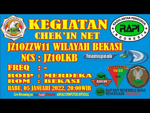 🔴 Menyapa Teman SeNusantara Melalui Chek In RAPI Bekasi #TutorialLaptopComputer