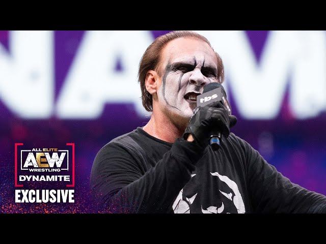 EXCLUSIVE: Celebrate with "The Icon" Sting after the Show in Washington, DC | AEW Dynamite, 1/19/22