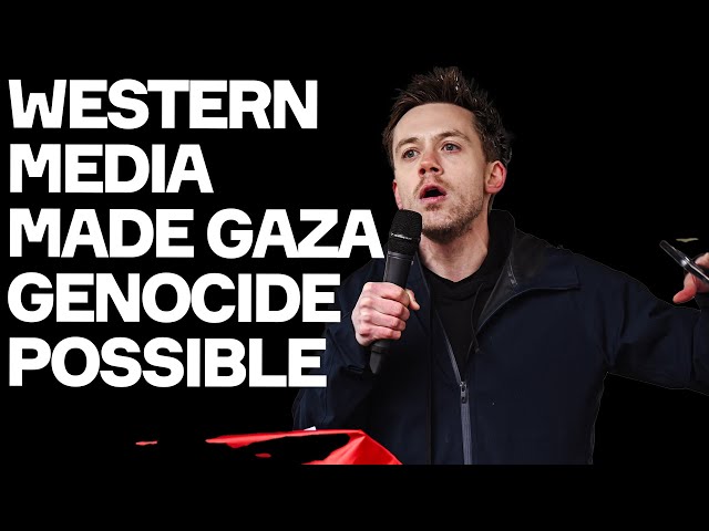 The Western Media: Israel's Accomplices In Genocide - My Speech At Palestine Demo