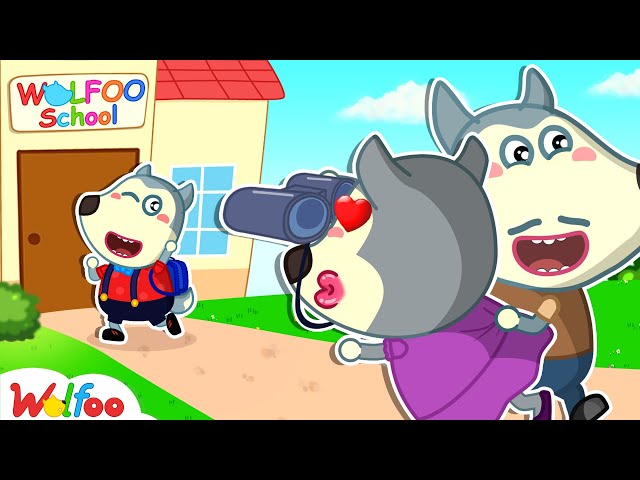 Wolfoo's First Day of School 😍 Wolfoo Family Funny Stories | Wolfoo Channel