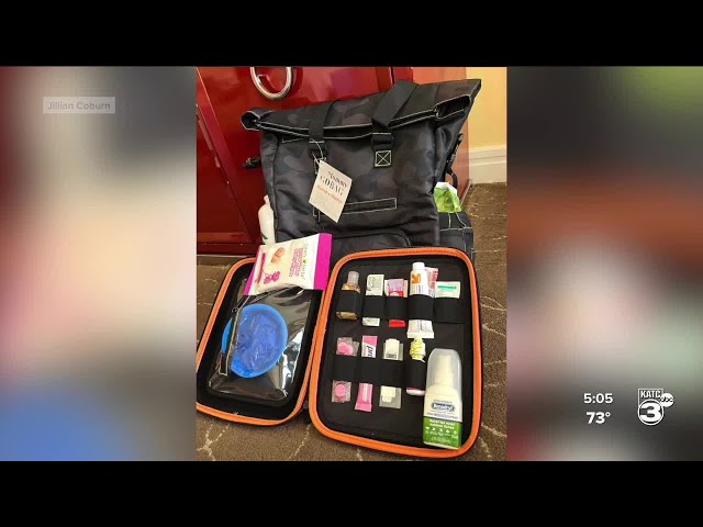 2,000-Mile Journey: Helping Wildfire Survivors with Essential Care Kits"I  i