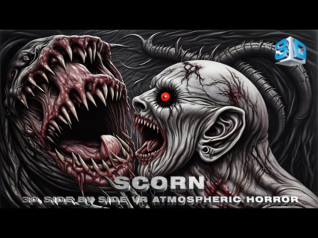 Scorn - Something Alien - 3D Side by side VR atmospheric horror game video