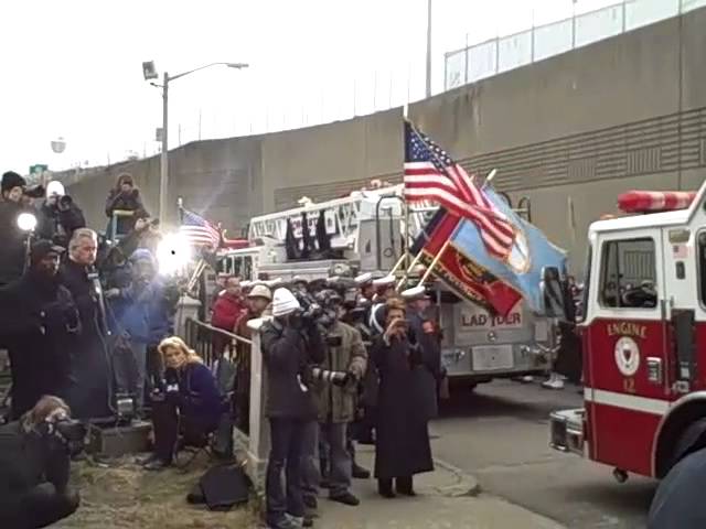 Worcester Firefighter Funeral Recessional Activity