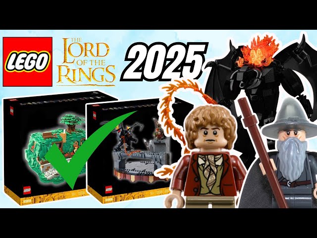 The Next LEGO Lord Of The Rings Sets REVEALED! (Summer 2025)