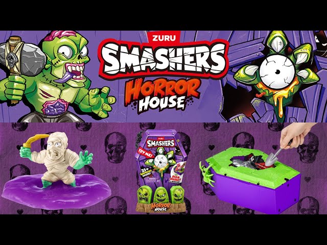 Smashers Mega Horror House by ZURU Unboxing