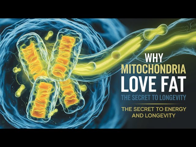 Why Mitochondria Love Fat:The Secret to Energy & Longevity#mitochondria#HealthyLiving #FatMetabolism