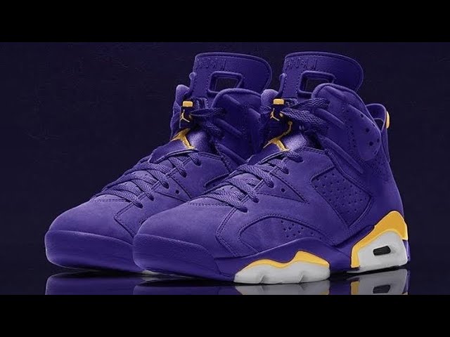 NBA 2K25 Air Jordan 6 Lakers