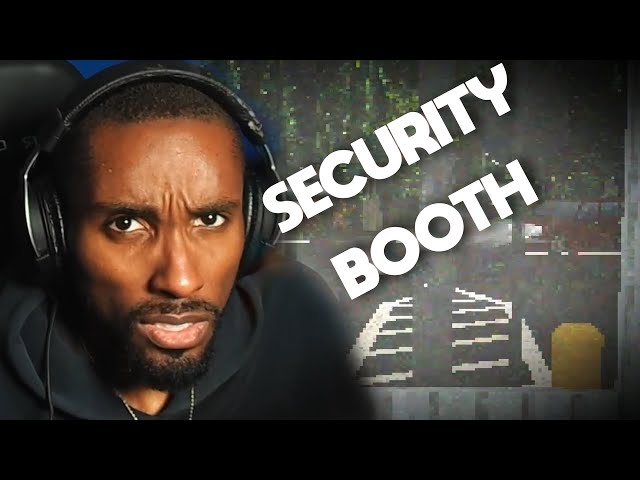 WORKING AS SECURITY GUARD AT NIGHT IS SCARY!! | Security Booth Gameplay