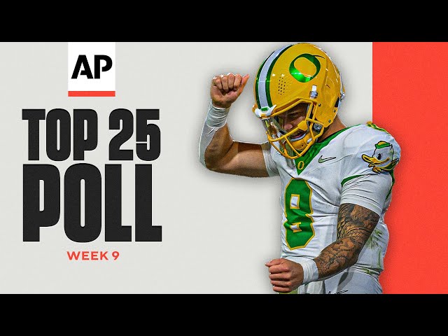 AP Top 25 Poll Released: Oregon the NEW No. 1, Alabama LOWEST ranking since 2010