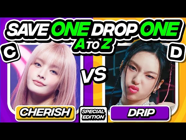 ⭐️🎶 KPOP QUIZ SAVE ONE SONG A TO Z SPECIAL EDITION #3 - FUN KPOP GAMES 2025