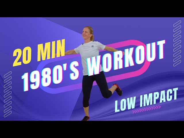 The 80's DANCE PARTY WORKOUT | 20 Minute LOW IMPACT WALKING WORKOUT