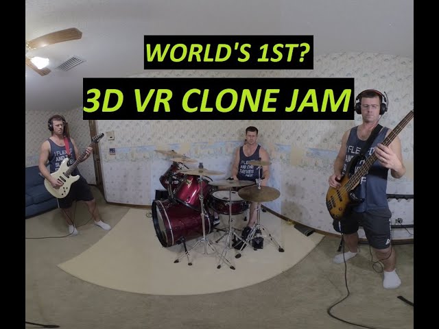 3D VR Clone Jam