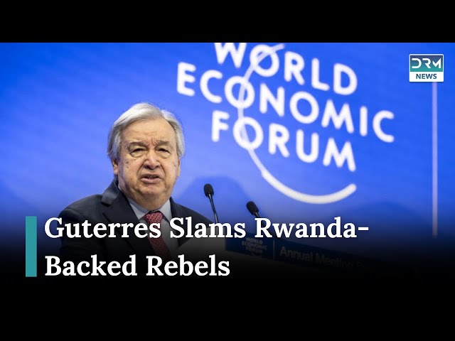 African Union Summit: UN Chief Guterres Condemns Rwanda-Backed Rebel Advance in Congo | AQ1G