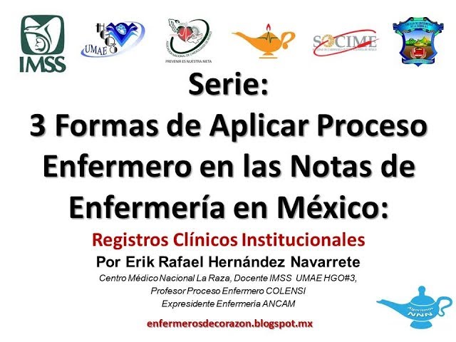 1 NOM 004 Y 019 INTRODUCCION NOTAS DE ENFERMERÍA EN MEXICO