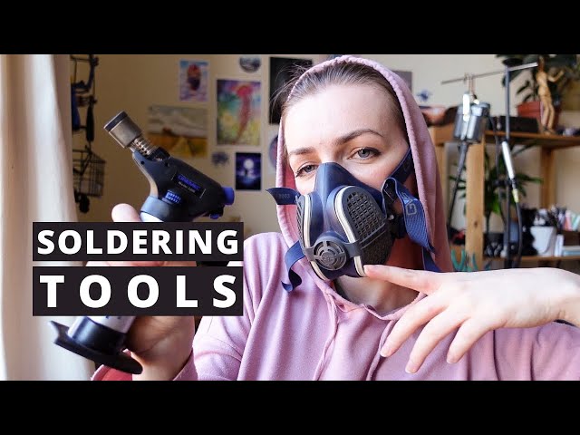 SOLDERING TOOLS for jewelry making. How to set up soldering station