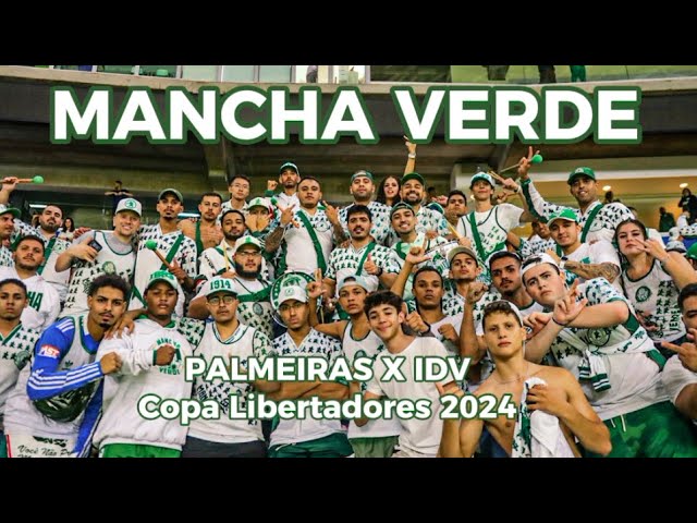 Meia Cancha FC / Mancha Verde. Palmeiras x IDV. Copa Libertadores 2024.