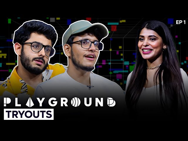 Playground Tryouts | EP 1 | @CarryMinati, @triggeredinsaan, @MortaLyt & @officialscoutop | Playground