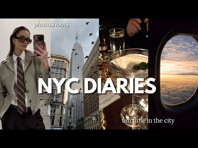 nyc diaries ♡ a few days in my life as a model