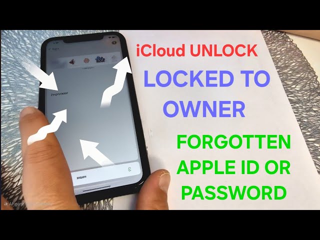 iCloud Unlock iPhone Locked to Owner with Forgotten Password or Apple ID