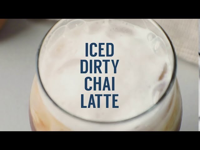 How to Brew: Iced Dirty Chai Latte