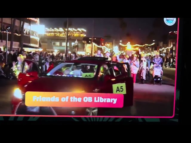 Friends of OB Library-- 2023 Ocean Beach Holiday Parade