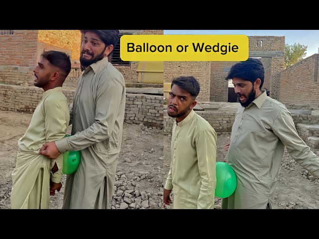 Balloon vs Wedgie Funny video | Wedgie girls funny videos | Wedgie & Fart | Wedgie