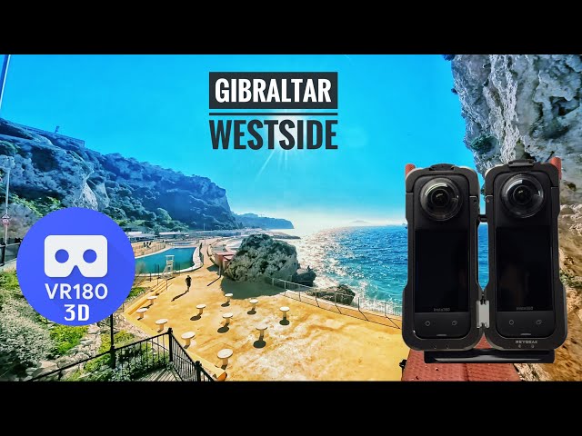 [8K][VR180][3D] Gibraltar - Westside (Meta Quest 3 optimised)