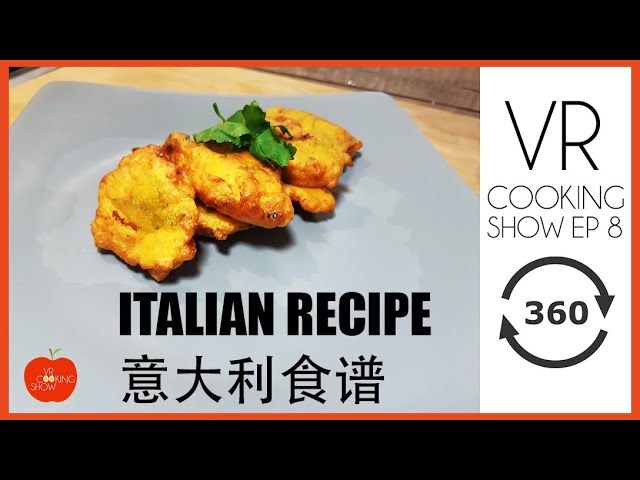 VRCooking Show 360  - EP. 8 Pumpkin Pancakes  5K - Italian Recipes You Can Make At Home