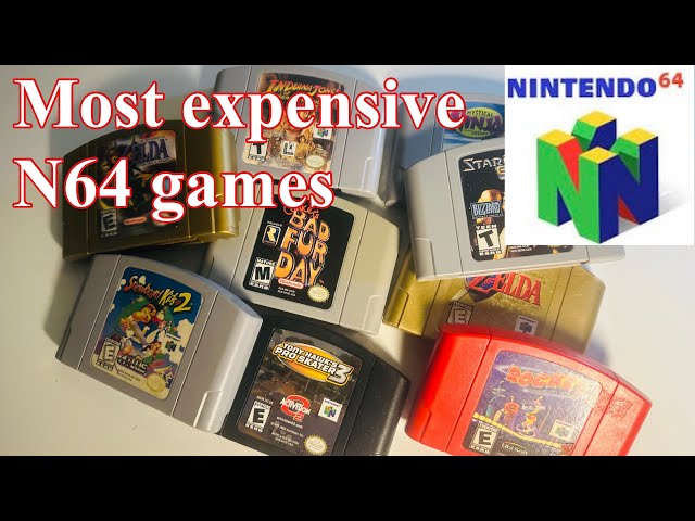 My Most Expensive Nintendo 64 Games in my Collection