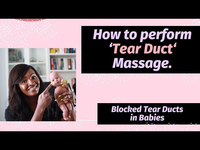 How to perform Tear Duct (Crigler) Massage for babiesI Doctor explains blocked tear duct.