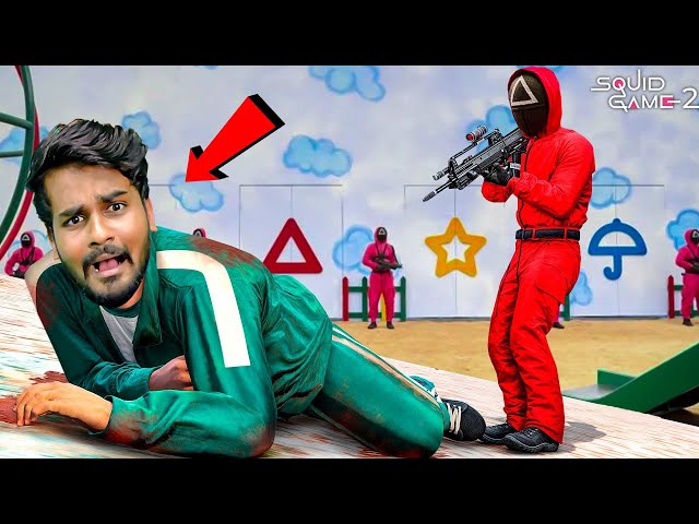 I Played SQUID GAME with My Brother☠️😂Squid Game 2 | Gta tamilan